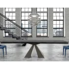 Tavolo in Legno Allungabile fino a 300 cm Moderno Made in Italy - Dalmata  Viadurini
