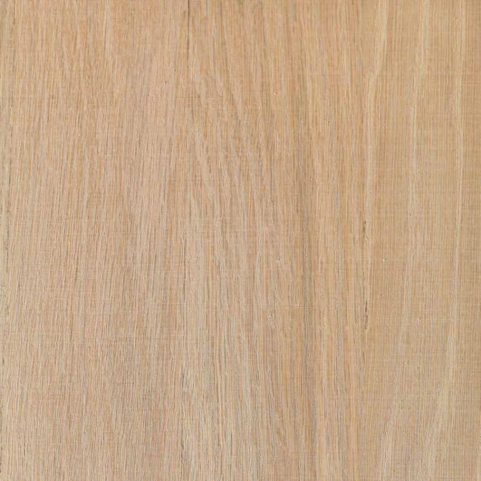 Tavolo in legno rovere nodato moderno prodotto in Italia Zerba Viadurini