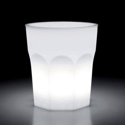 Tavolo Luminoso di Design da Esterno in Polietilene e Hpl Made in Italy - Pucca Viadurini