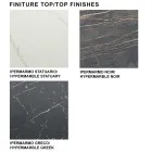 Tavolo Moderno Allungabile Fino a 278 cm in Ceramica Made in Italy – Settimmio Viadurini