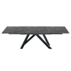 Tavolo Moderno Allungabile Fino a 278 cm in Ceramica Made in Italy – Settimmio Viadurini
