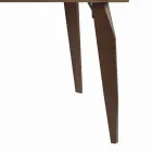 Tavolo Pranzo Struttura e Piano in Legno Massello Made in Italy - Giustino Viadurini