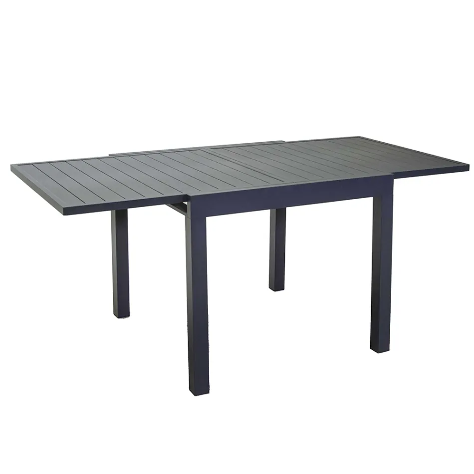 Tavolo Quadrato Allungabile a 180 cm Realizzato in Alluminio - Pennarello Viadurini