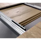 Tavolo Rettangolare Allungabile a 300 cm o 340 cm in Lamianto - Passoa Viadurini