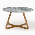Tavolo Rotondo da Esterno in Ceramica Iconic Ciprus Made in Italy - Pegaso