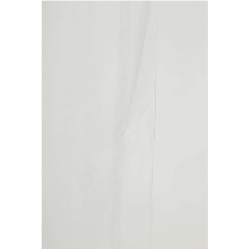 Tenda in Lino Leggero Bianco o Retrò e Organza con Laccetti di Lusso - Karnak Viadurini