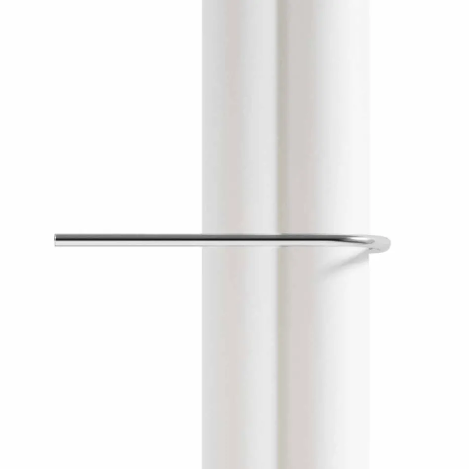 Termoarredo Bagno Design Verticale a Terra Elettrico 450 Watt - Ottolungo Viadurini