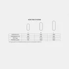 Termoarredo design elettrico in vetro temperato Brian, made in Italy Viadurini