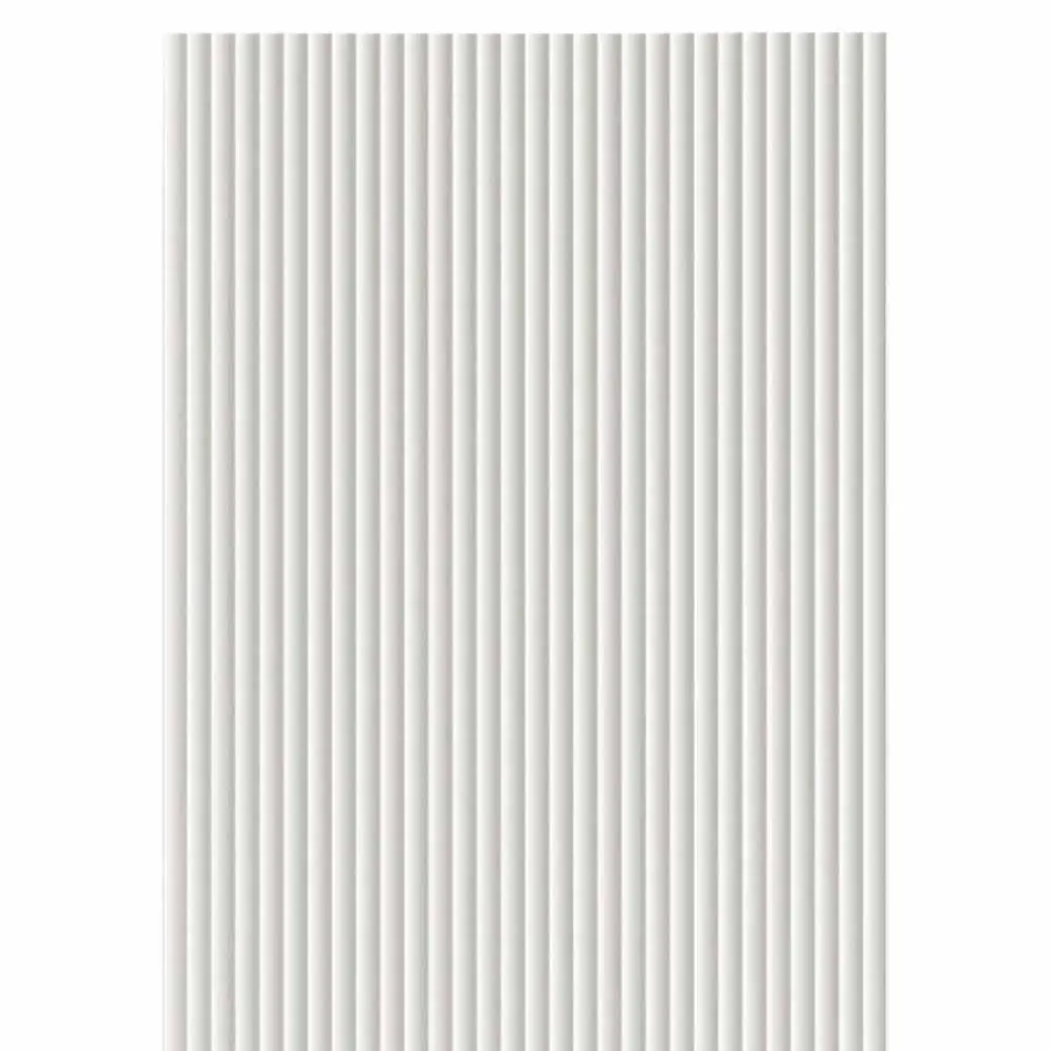 Termoarredo Design Verticale Idraulico a Parete in Acciaio a 900 W - 1000Righe Viadurini