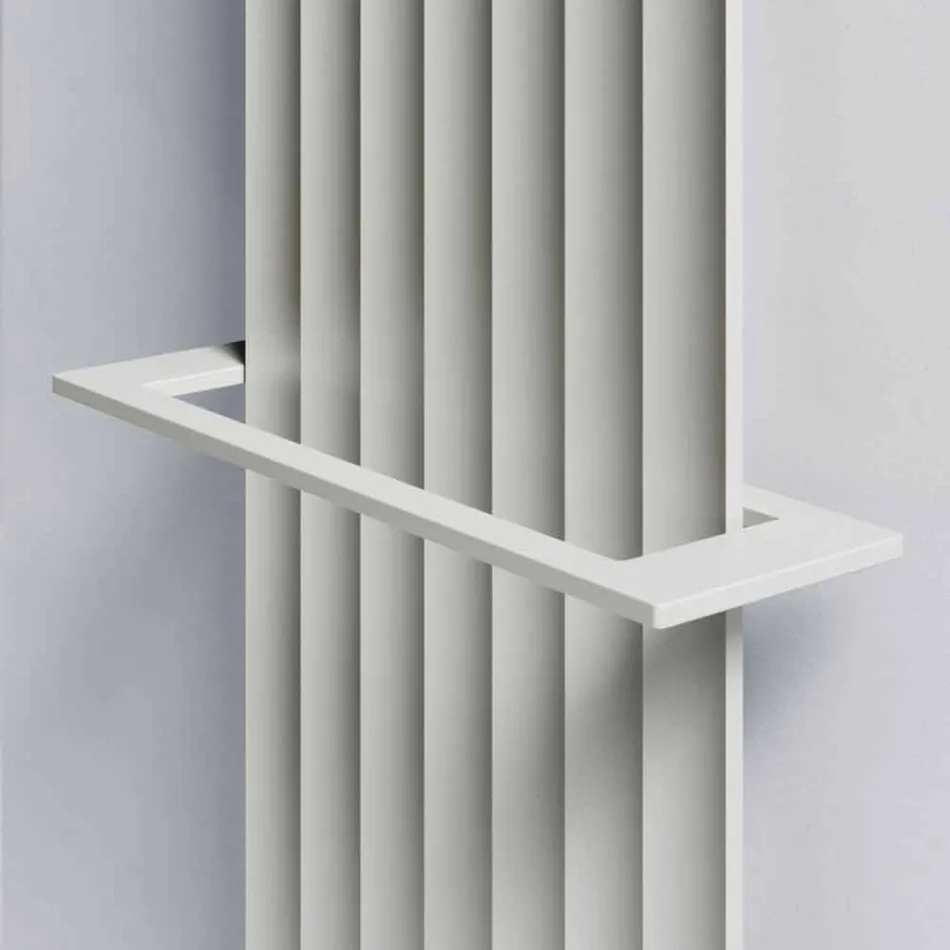 Termoarredo Elettrico a Parete Design in Alluminio Moderno a 1000 W - 100Righe Viadurini