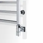 Termoarredo elettrico cromato dal design moderno Winter by Scirocco H Viadurini