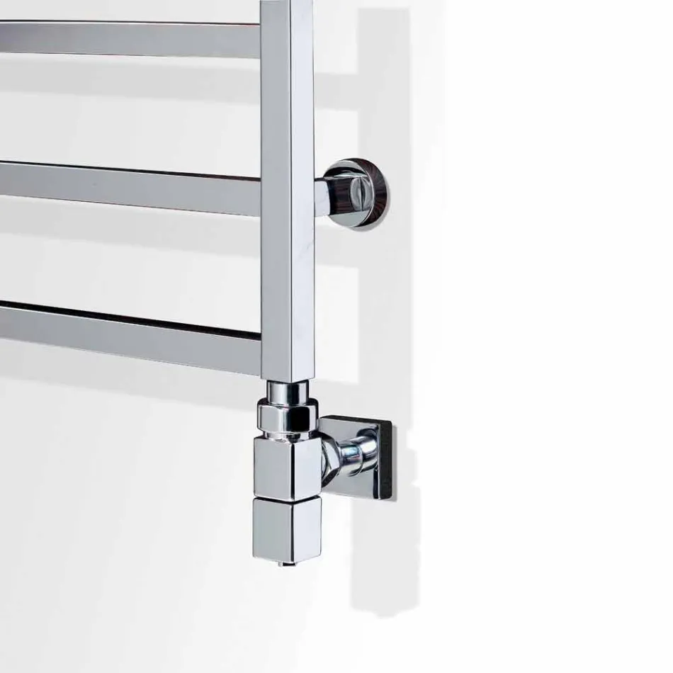 Termoarredo elettrico cromato dal design moderno Winter by Scirocco H Viadurini