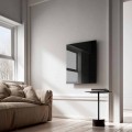 Termoarredo elettrico di design a raggi infrarossi in vetro nero Clear