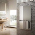 Termoarredo elettrico in vetro a specchio design Star, made in Italy 