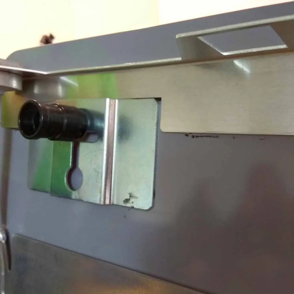 Termoarredo elettrico in vetro temperato, finitura in pietra Jonny Viadurini