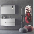 Termoarredo elettrico moderno personalizzabile con foto Brian