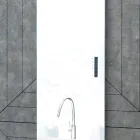 Termoarredo Elettrico Realizzato in Vetro e Alluminio Made in Italy - Glassa Viadurini