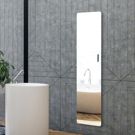 Termoarredo Elettrico Realizzato in Vetro e Alluminio Made in Italy - Glassa Viadurini