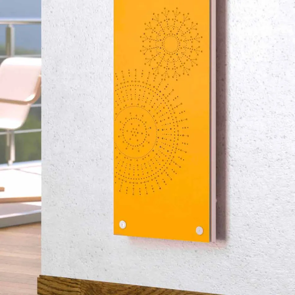 Termoarredo elettrico verticale con cover di design New Dress Scirocco H  Viadurini