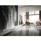 Termoarredo elttrico di design in vetro trasparente Star,made in Italy Viadurini