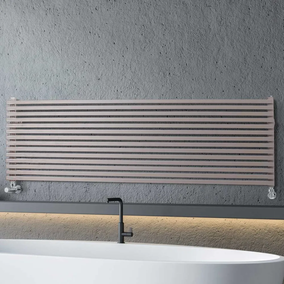 Termoarredo Idraulico con Elementi a Sezione Singola Quadrata Made in Italy - Torrone Viadurini