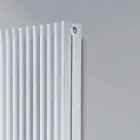 Termoarredo Idraulico con Elementi Piatti in Acciaio Bianco Traffico - Prugna Viadurini