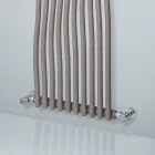 Termoarredo Idraulico con Elementi Verticali Curvati Made in Italy - Ribes Viadurini