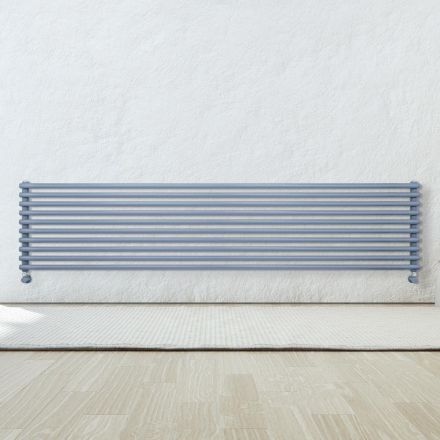 Termoarredo Idraulico con Una Serie di Elementi Orizzontali Made in Italy - Cappello Viadurini