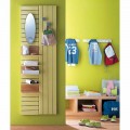 Termoarredo idraulico design in acciaio con mensole Utility Scirocco H