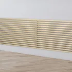 Termoarredo Idraulico in Acciaio con Doppia Sezione di Elementi Made in Italy - Cialda Viadurini
