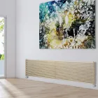 Termoarredo Idraulico in Acciaio con Doppia Sezione di Elementi Made in Italy - Cialda Viadurini