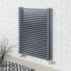 Termoarredo Idraulico in Acciaio con Tripla Sezione di Elementi Made in Italy - Ciambella Viadurini