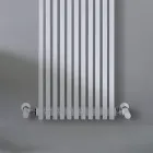 Termoarredo Idraulico in Acciaio Finitura Bianco Traffico Made in Italy - Coppa Viadurini