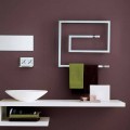 Termoarredo idraulico in acciaio inox spazzolato Snake by Scirocco H