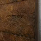 Termoarredo Idraulico in Polvere di Marmo Italiano Finitura Corten - Terraa Viadurini