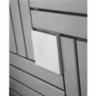 Termoarredo idraulico quadrato design made in Italy Square Scirocco H Viadurini