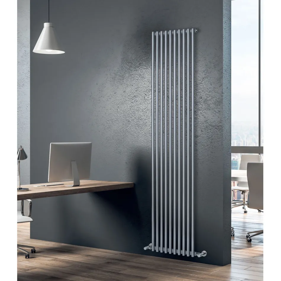 Termoarredo Idraulico Realizzato in Acciaio al Carbonio Made in Italy - Cannoli Viadurini