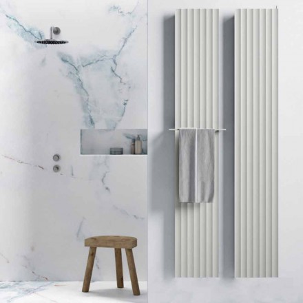 Termoarredo in Alluminio Design Moderno Idraulico a Parete fino 700 W - 100Righe Viadurini