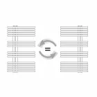 Termoarredo Scaldasalviette Bagno Design Moderno a Parete fino a 690 W - Pavone Viadurini