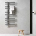 Termoarredo Scaldasalviette Cromato in Acciaio Design Idraulico 483 W - Pavone