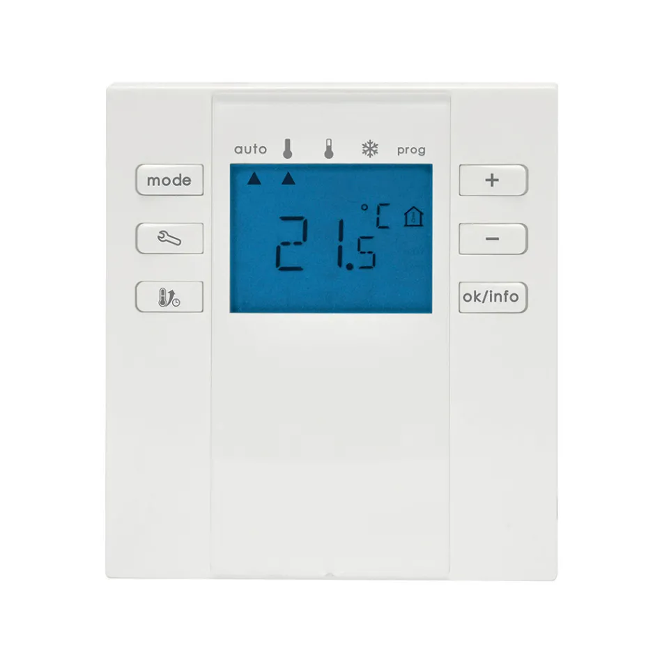 Termostato Temperatura Ambiente Digitale Programmabile - Ecodesign Viadurini