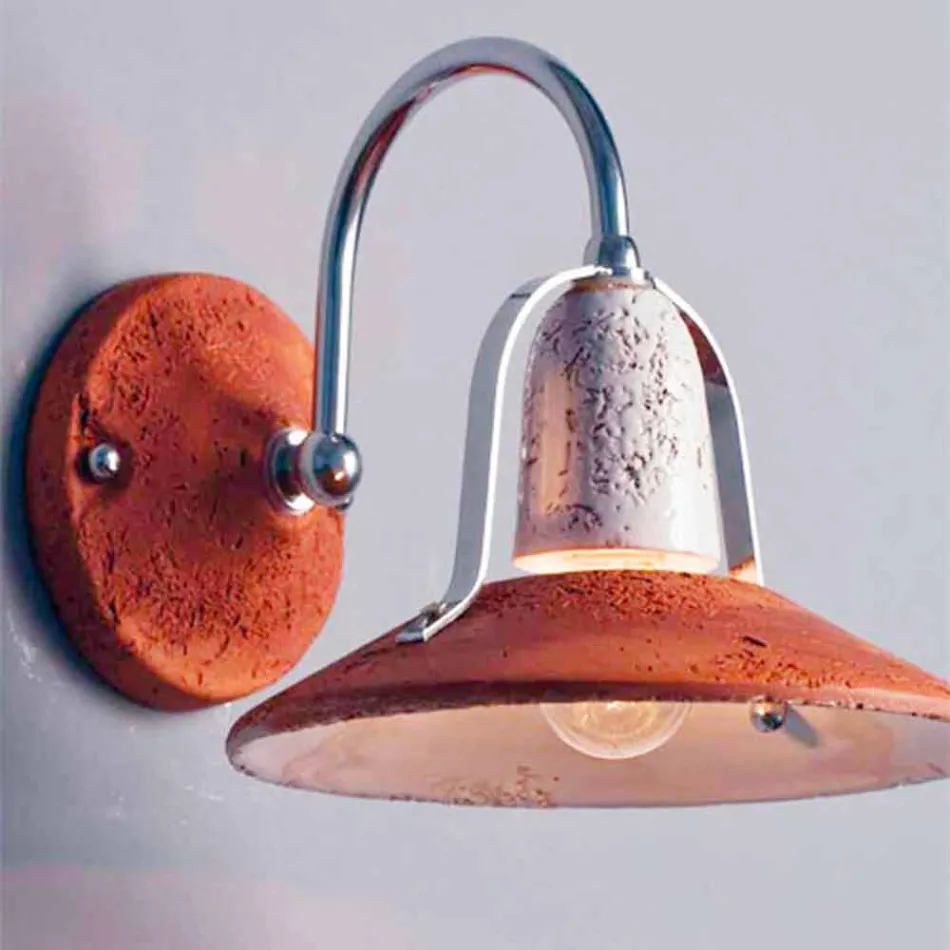 Toscot Asiago applique con braccio made in Toscana Viadurini