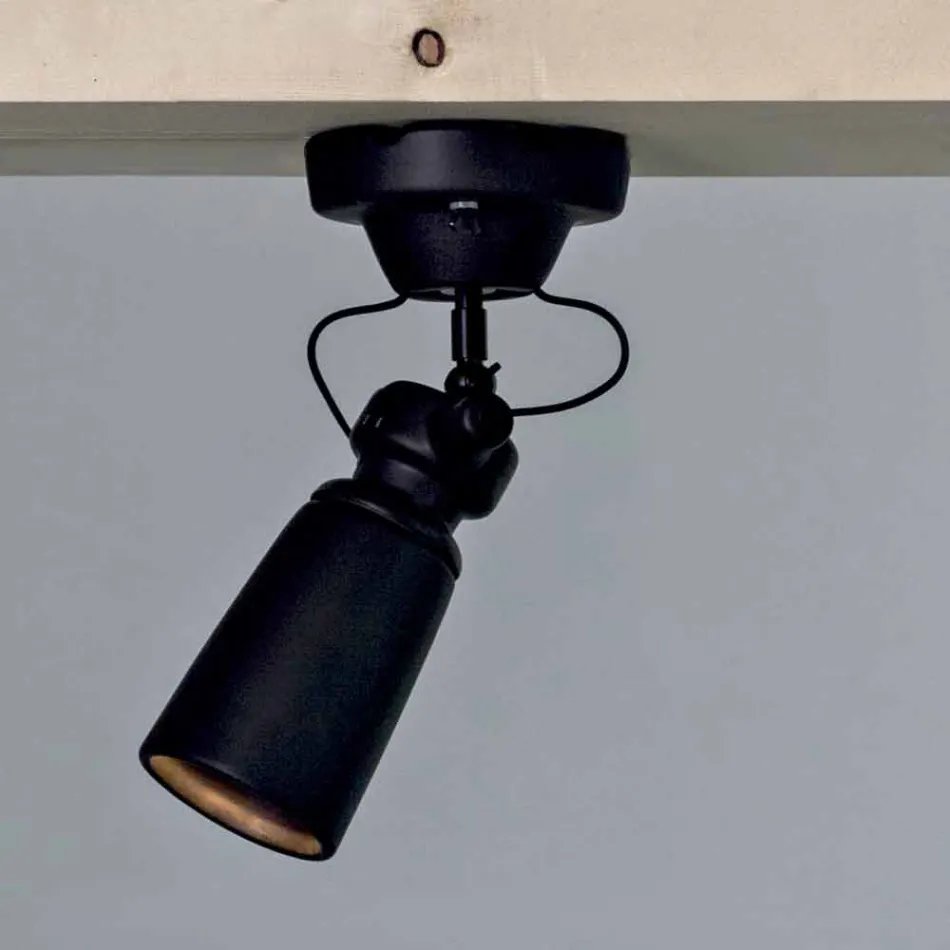 Toscot Battersea faretto da soffitto in ceramica, design moderno Viadurini