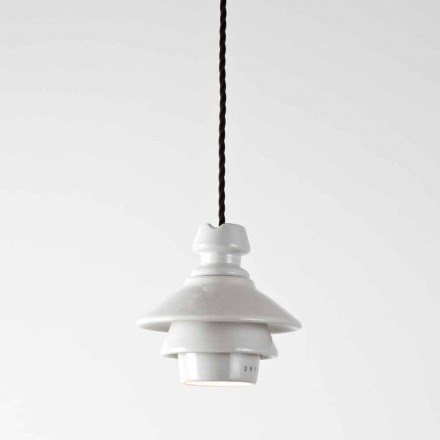 Toscot Battersea lampada a sospensione con piatto in terracotta Viadurini