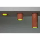 Toscot Carso plafoniera grande Ø13 x H 31cm made in Toscana Viadurini