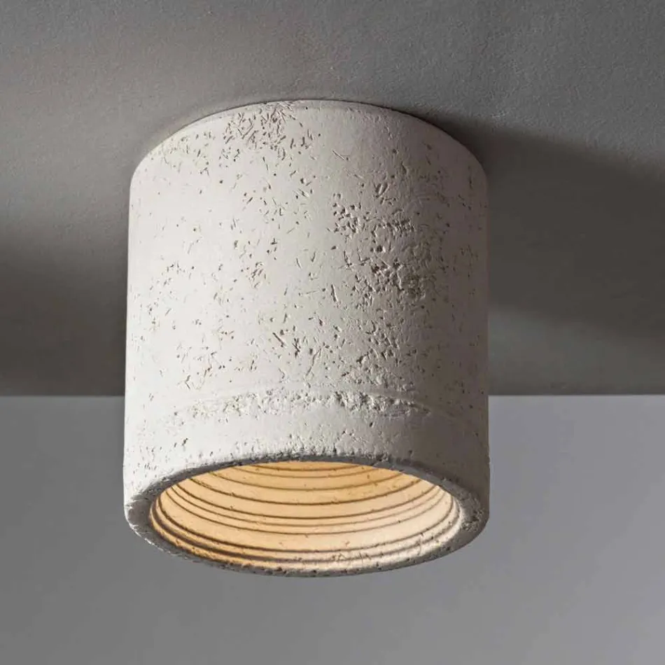 Toscot Carso plafoniera Ø13 cm made in Toscana Viadurini