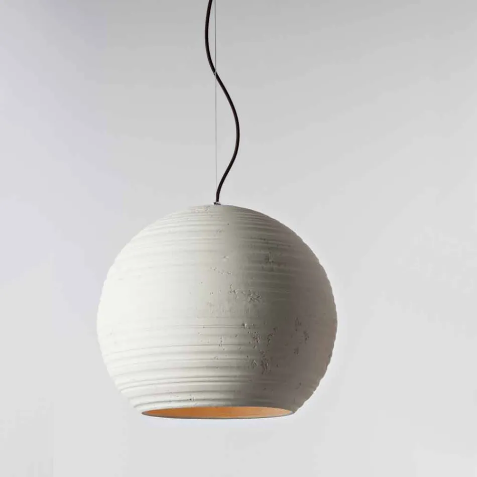 Toscot Newton lampada a sospensione moderna in terracotta fatta a mano Viadurini