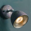 Toscot Apuane faretto con snodo 1 luce direzionabile
