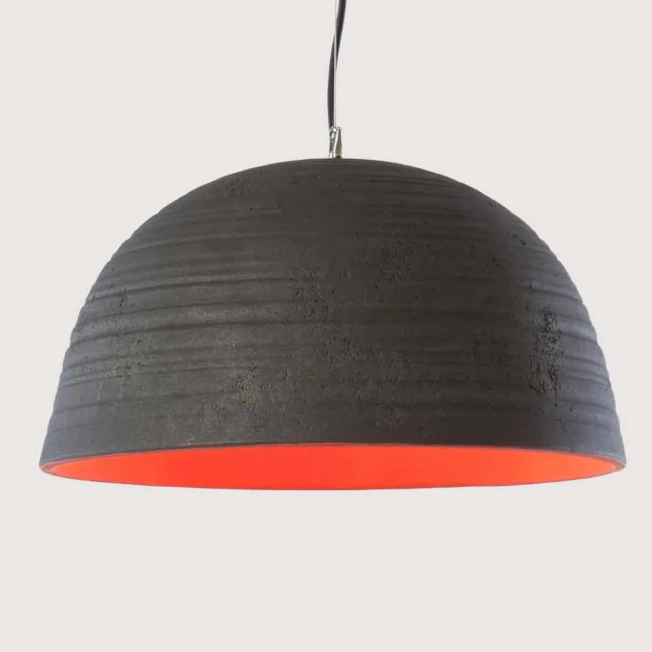 Toscot Notorius lampada sospensione moderna in terracotta fatta a mano Viadurini
