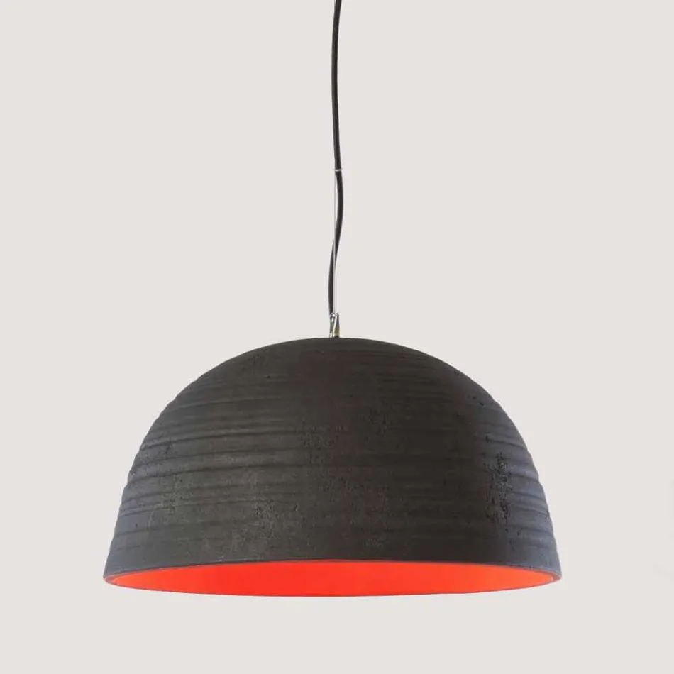 Toscot Notorius lampada sospensione moderna in terracotta fatta a mano Viadurini